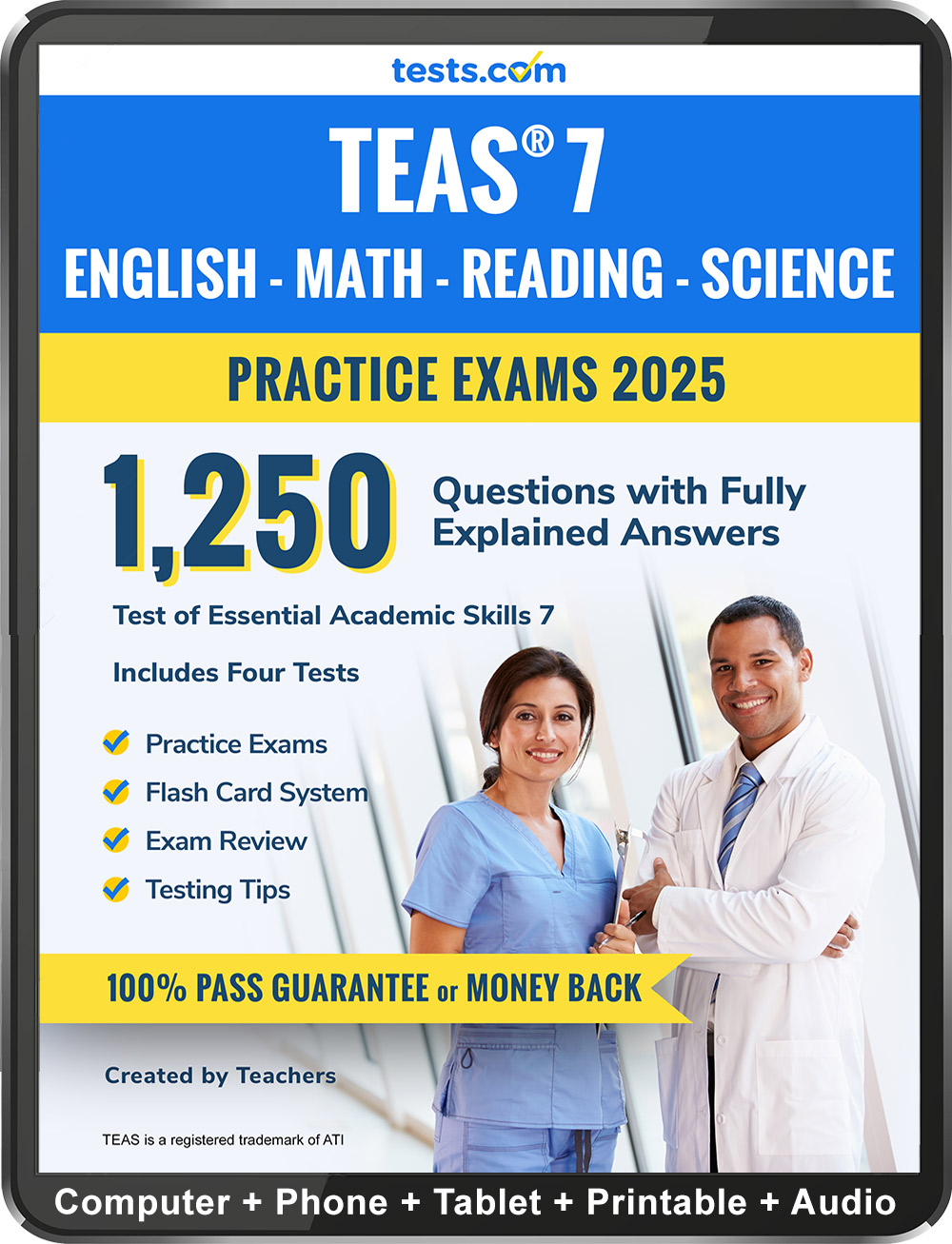 Complete Practice Test For The TEAS V Nursing School Preparation