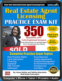 Real Estate Agent License Practice Test Kit